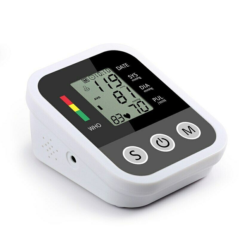 BrightSense Portable LED Wrist Blood Pressure Monitor - VystaMed