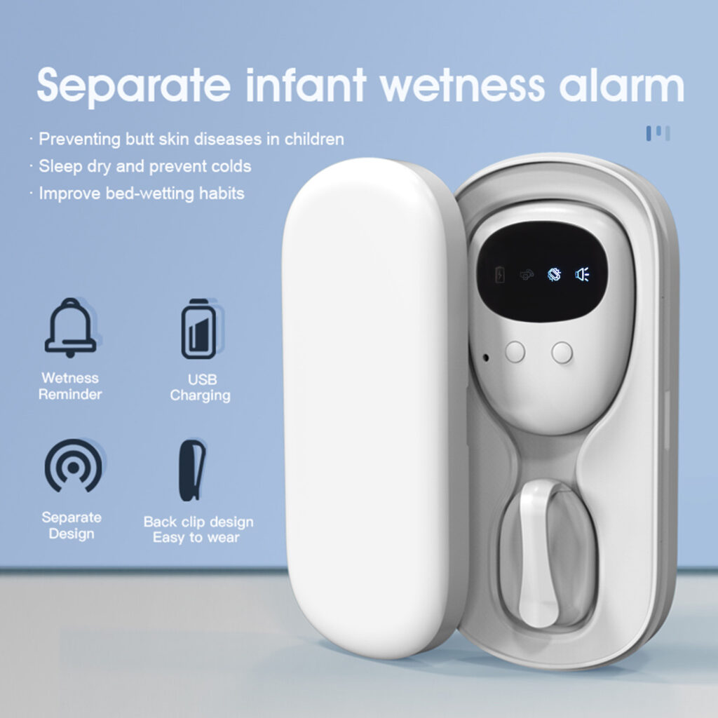 Baby Bed Wetting Alarm Infant Toddler Enuresis Arm Wear Smart Diaper Sensor