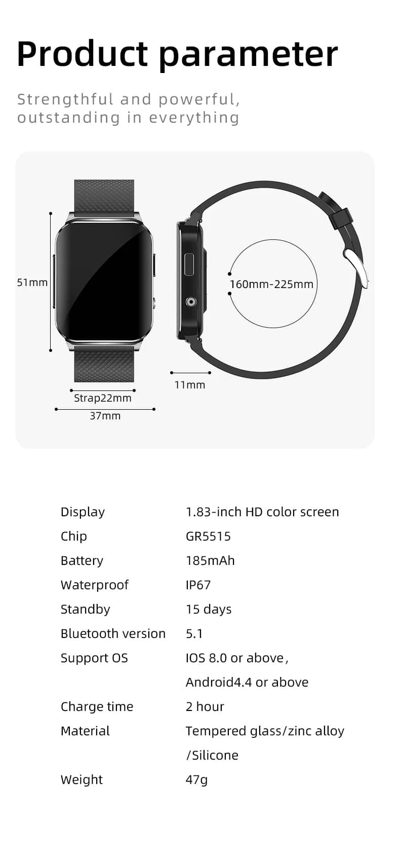 IntelliBP Smart Watch: Blood Pressure, Glucose, and ECG Monitoring -  VystaMed