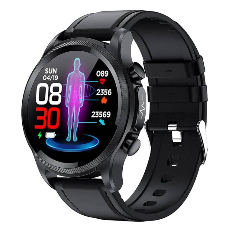 SmartBP+ Precision Blood Pressure Watch with Glucose and ECG Monitoring ...